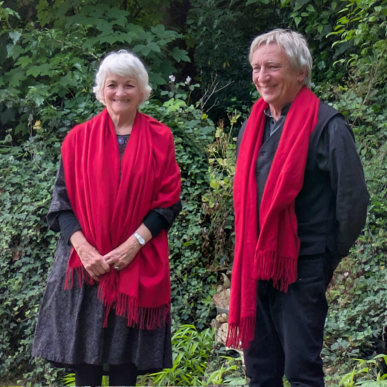 Catherine Hardy et Brieuc Segalen en représentation devant un public d’enfants